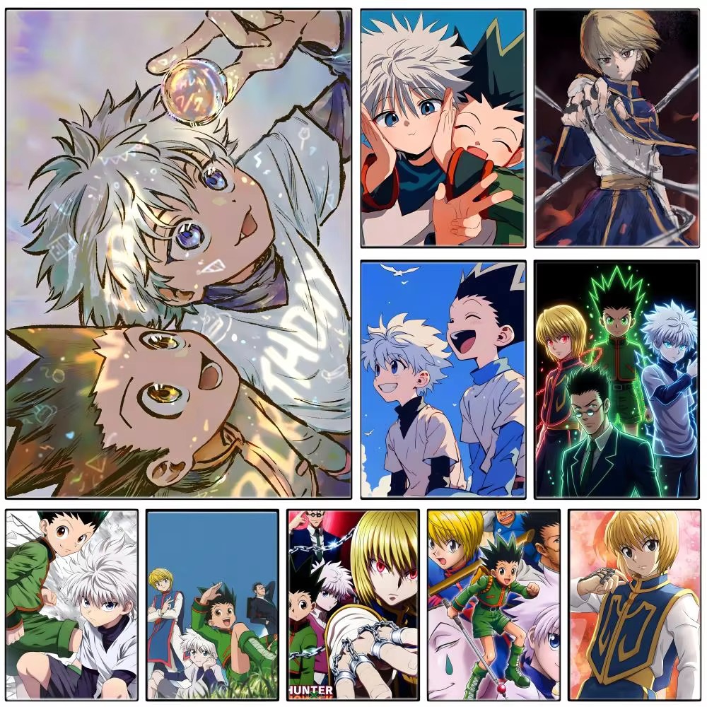 Photo Mosaic Print - Dipinto Diamantato Animazione Hunter x Hunter,