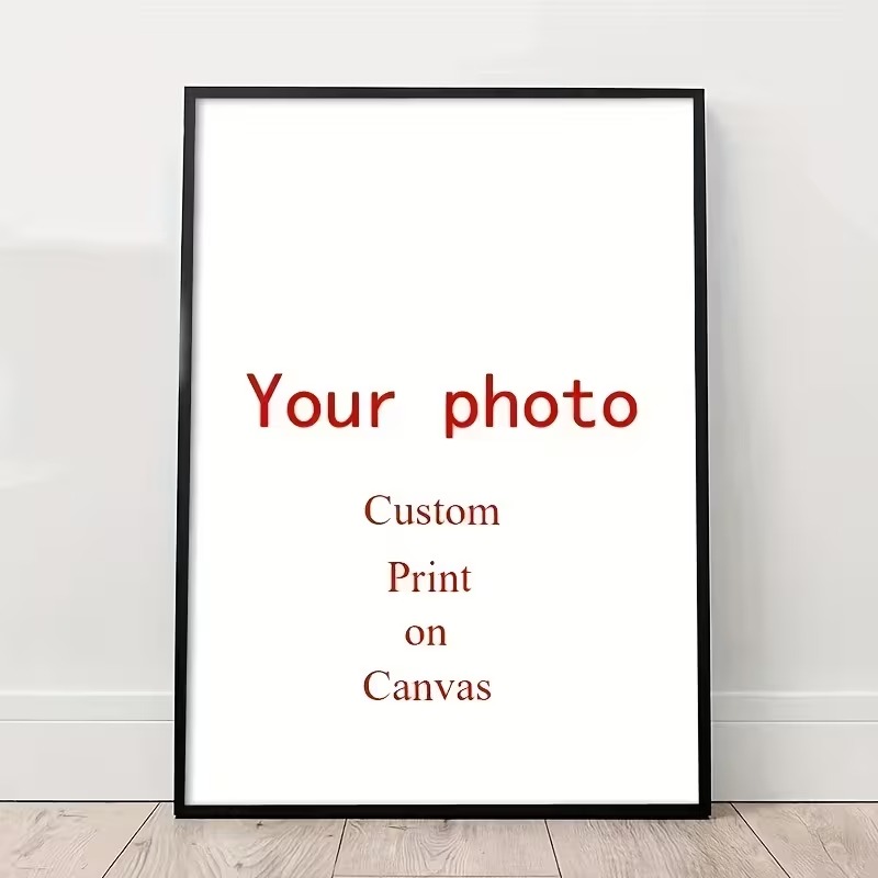 Custom Map Poster - Stampa Personalizzata su Tela da Tuo