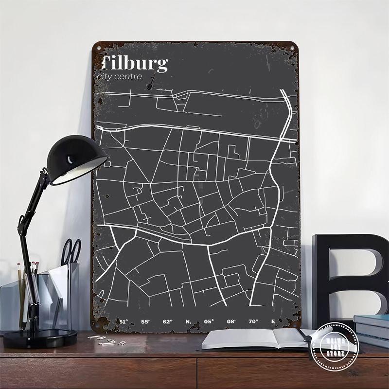 Poster Stampato della Mappa de - Custom Map Poster recensione e prezzo