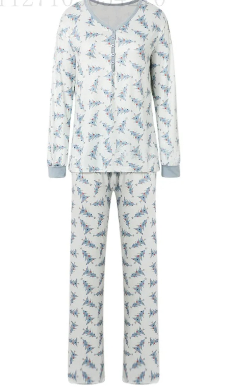 Set pigiama coordinato mamma,  - Family Tree Print recensione e prezzo