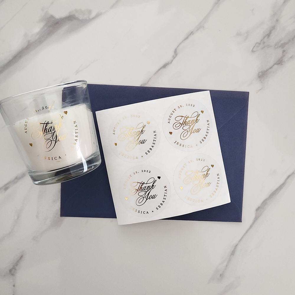 Adesivi personalizzati per eti - Personalised Candle Label recensione e prezzo