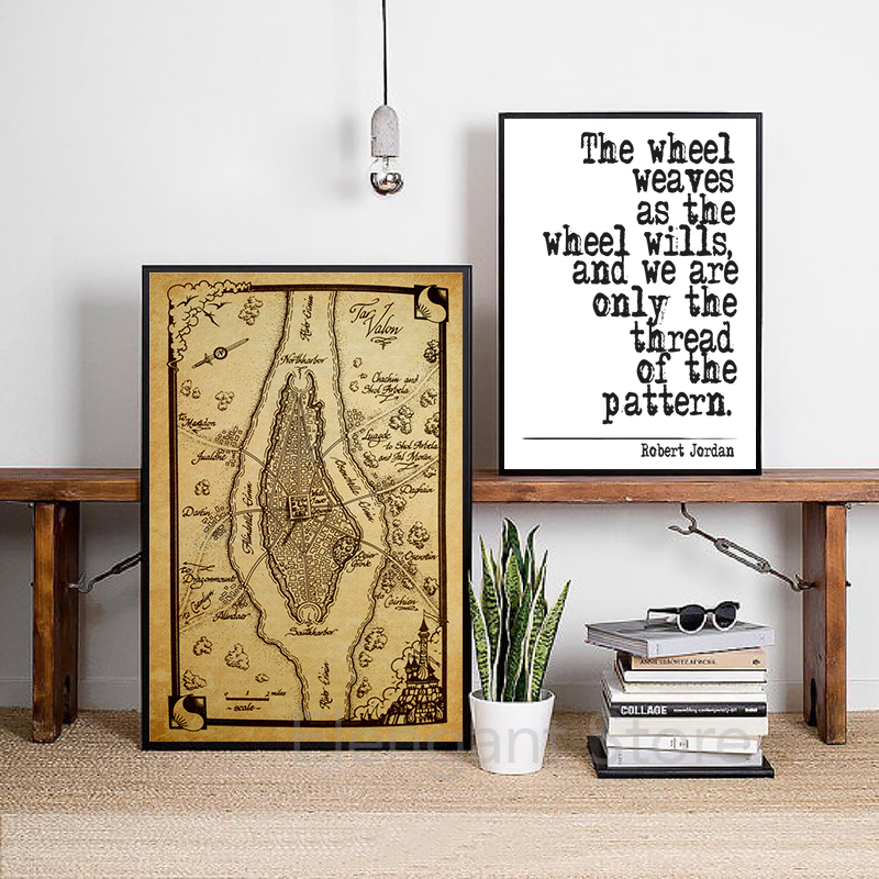 La ruota del tempo Mappa Stamp - Custom Star Map recensione e prezzo