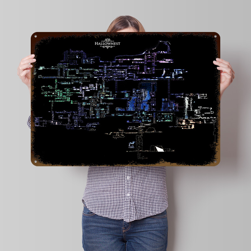Poster in Metallo 3D Leggero H - Custom Map Poster recensione e prezzo